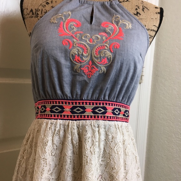 FLYING TOMATO | Halter Dress - Picture 3 of 3